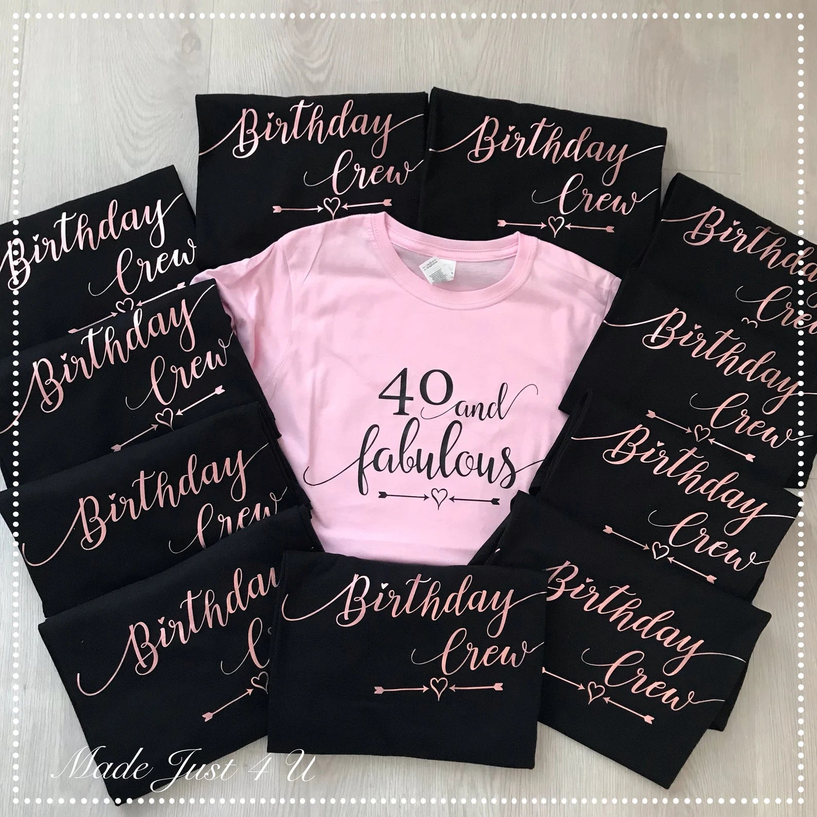 Birthday Crew Shirts, Birthday Queen Shirt, Birthday Party Shirts, 21st Birthday Shirt, 30th Birthday Shirt, 40th Birthday Shirt – Made Just 4 U